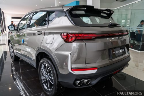 2025 Proton X50 1.5TD Executive facelift – new base model with full power and tech, 6 airbags, no ADAS