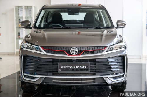 2025 Proton X50 facelift launched – major redesign, 181 PS 1.5L turbo 4-cyl, RM4k rebate, from RM86k