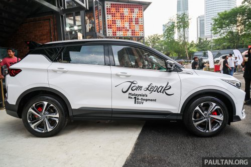 2025 Proton X50 facelift shown in Malaysia – live photos of major redesign, all-new interior, 4-cyl engine