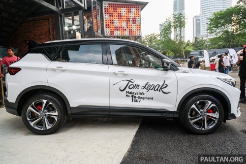 2025 Proton X50 facelift shown in Malaysia – live photos of major redesign, all-new interior, 4-cyl engine