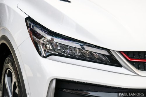 2025 Proton X50 facelift shown in Malaysia – live photos of major redesign, all-new interior, 4-cyl engine