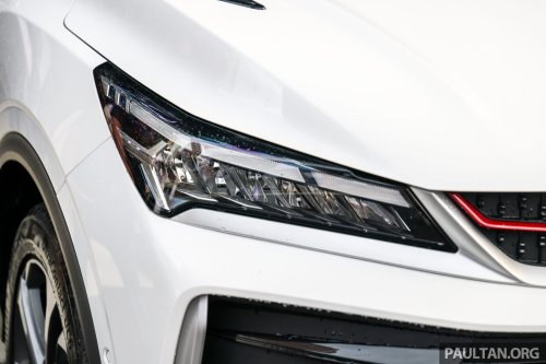 2025 Proton X50 facelift shown in Malaysia – live photos of major redesign, all-new interior, 4-cyl engine