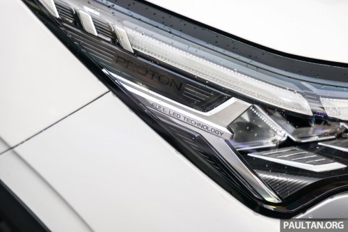 2025 Proton X50 facelift shown in Malaysia – live photos of major redesign, all-new interior, 4-cyl engine