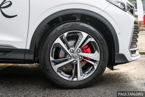 2025 Proton X50 facelift shown in Malaysia – live photos of major redesign, all-new interior, 4-cyl engine