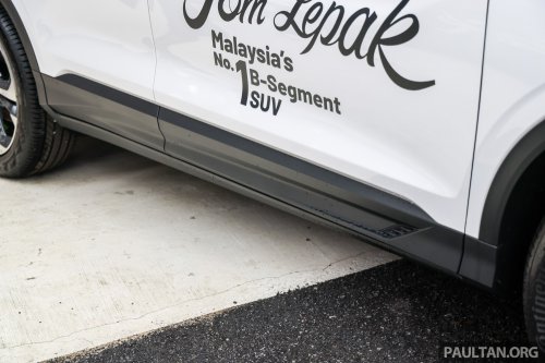 2025 Proton X50 facelift shown in Malaysia – live photos of major redesign, all-new interior, 4-cyl engine