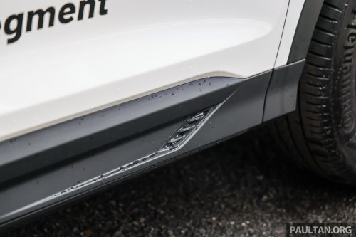 2025 Proton X50 facelift shown in Malaysia – live photos of major redesign, all-new interior, 4-cyl engine