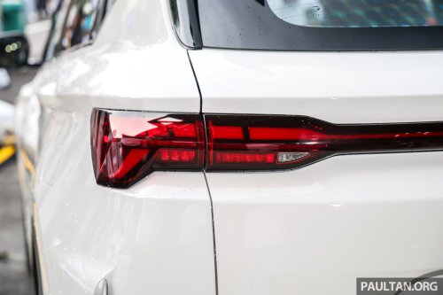 2025 Proton X50 facelift shown in Malaysia – live photos of major redesign, all-new interior, 4-cyl engine
