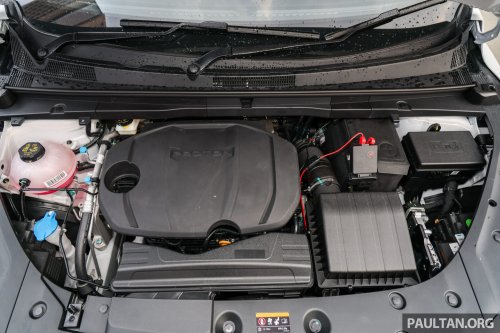 2025 Proton X50 facelift shown in Malaysia – live photos of major redesign, all-new interior, 4-cyl engine