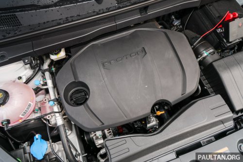 2025 Proton X50 facelift shown in Malaysia – live photos of major redesign, all-new interior, 4-cyl engine