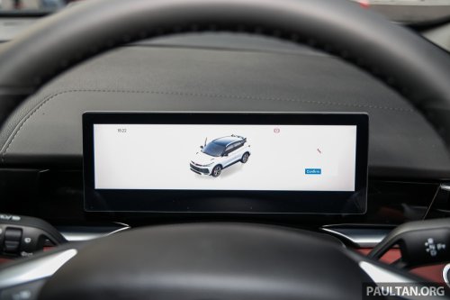 2025 Proton X50 facelift shown in Malaysia – live photos of major redesign, all-new interior, 4-cyl engine