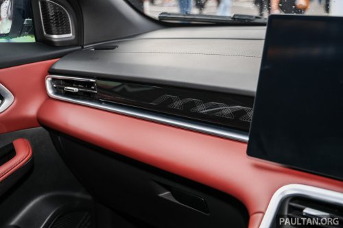 2025 Proton X50 facelift shown in Malaysia – live photos of major redesign, all-new interior, 4-cyl engine