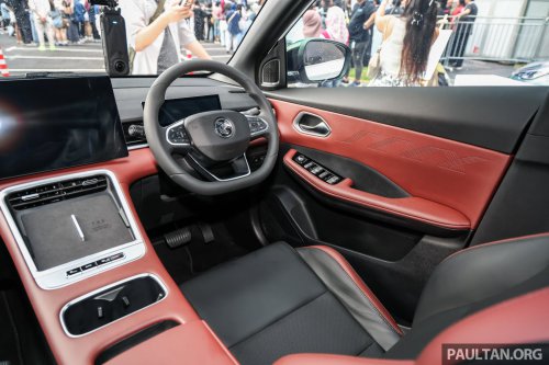 2025 Proton X50 facelift shown in Malaysia – live photos of major redesign, all-new interior, 4-cyl engine