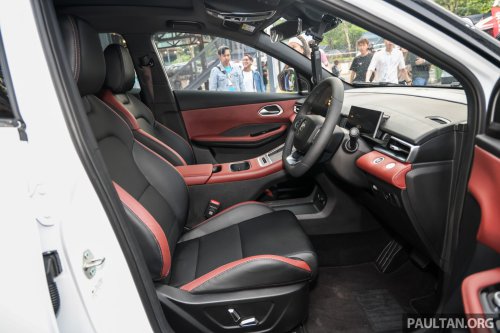 2025 Proton X50 facelift shown in Malaysia – live photos of major redesign, all-new interior, 4-cyl engine