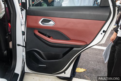 2025 Proton X50 facelift shown in Malaysia – live photos of major redesign, all-new interior, 4-cyl engine