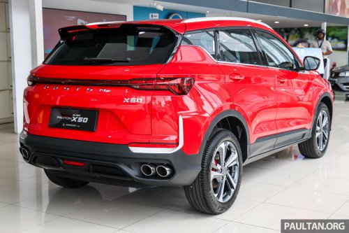 2025 Proton X50 facelift launched – major redesign, 181 PS 1.5L turbo 4-cyl, RM4k rebate, from RM86k