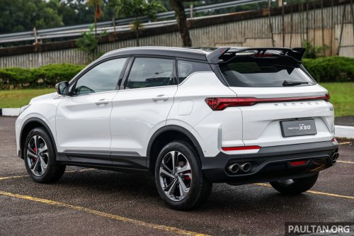 2025 Proton X50 facelift: full pics, specs and variant breakdown of major refresh; brief driving impressions