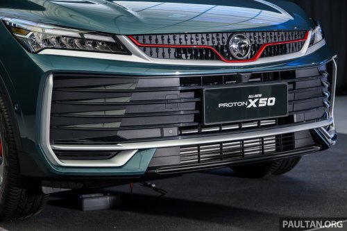 2025 Proton X50 1.5TD Executive facelift – new base model with full power and tech, 6 airbags, no ADAS