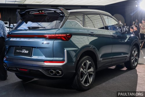 2025 Proton X50 facelift: full pics, specs and variant breakdown of major refresh; brief driving impressions