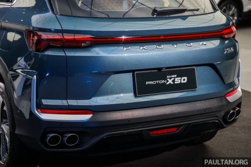 2025 Proton X50 1.5TD Executive facelift – new base model with full power and tech, 6 airbags, no ADAS