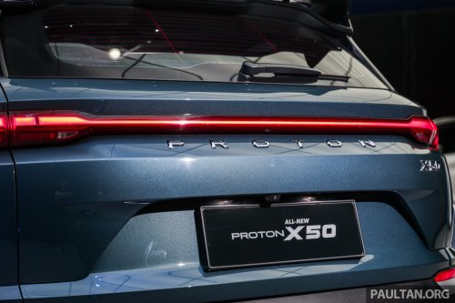 2025 Proton X50 facelift launched – major redesign, 181 PS 1.5L turbo 4-cyl, RM4k rebate, from RM86k