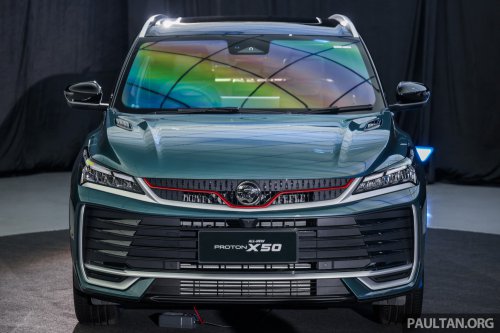 2025 Proton X50 1.5TD Executive facelift – new base model with full power and tech, 6 airbags, no ADAS