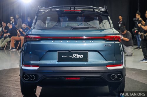 2025 Proton X50 facelift launched – major redesign, 181 PS 1.5L turbo 4-cyl, RM4k rebate, from RM86k