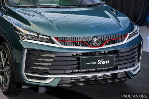 Proton, 2025 Proton X50 facelift launched – major redesign, 181 PS 1.5L turbo 4-cyl, RM4k rebate, from RM86k