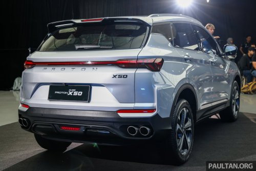2025 Proton X50 facelift: full pics, specs and variant breakdown of major refresh; brief driving impressions