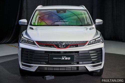 2025 Proton X50 1.5TD Executive facelift – new base model with full power and tech, 6 airbags, no ADAS