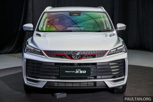 2025 Proton X50 facelift: full pics, specs and variant breakdown of major refresh; brief driving impressions
