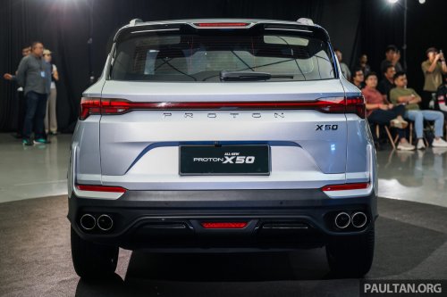 2025 Proton X50 facelift: full pics, specs and variant breakdown of major refresh; brief driving impressions