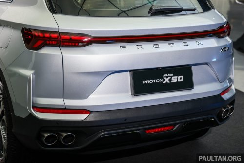 2025 Proton X50 facelift: full pics, specs and variant breakdown of major refresh; brief driving impressions