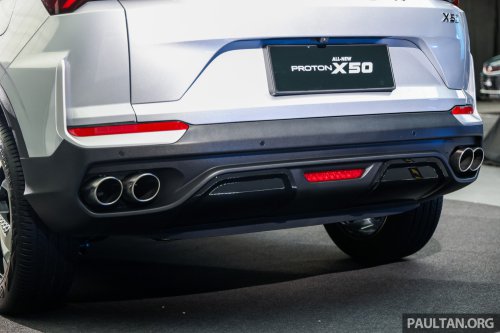 2025 Proton X50 1.5TD Executive facelift – new base model with full power and tech, 6 airbags, no ADAS