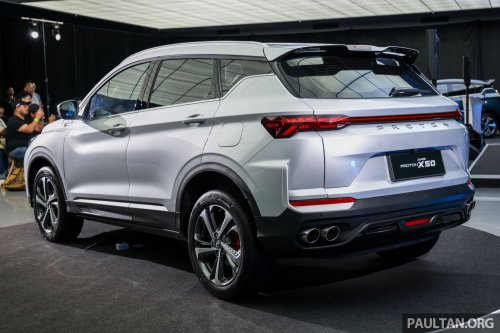 2025 Proton X50 1.5TD Executive facelift – new base model with full power and tech, 6 airbags, no ADAS