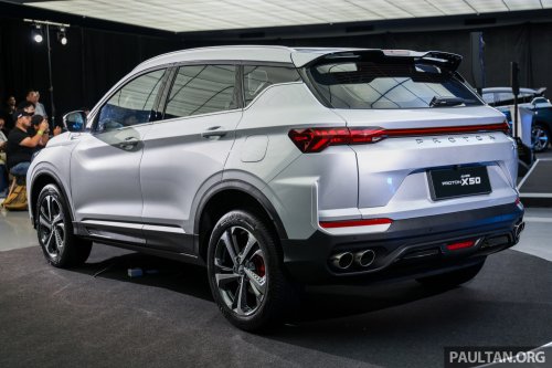 2025 Proton X50 facelift: full pics, specs and variant breakdown of major refresh; brief driving impressions