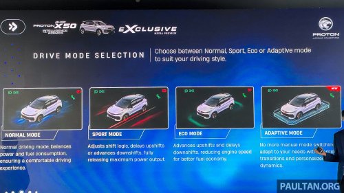 2025 Proton X50 facelift: full pics, specs and variant breakdown of major refresh; brief driving impressions