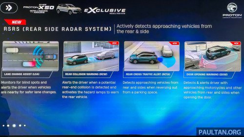 2025 Proton X50 facelift: full pics, specs and variant breakdown of major refresh; brief driving impressions