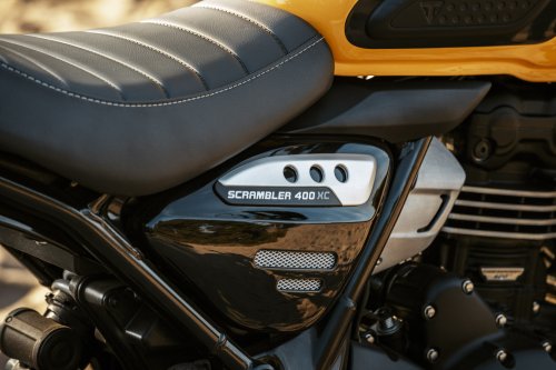2025 Triumph Scrambler 400 XC gets global reveal