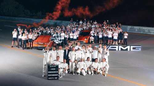 Mercedes-AMG Concept AMG GT XX sets new EV records – 5,479 km in 24 hours; 40,075 km in 7.5 days