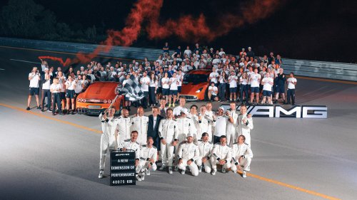 Mercedes-AMG Concept AMG GT XX sets new EV records – 5,479 km in 24 hours; 40,075 km in 7.5 days