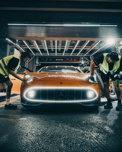 Mercedes-AMG Concept AMG GT XX sets new EV records – 5,479 km in 24 hours; 40,075 km in 7.5 days