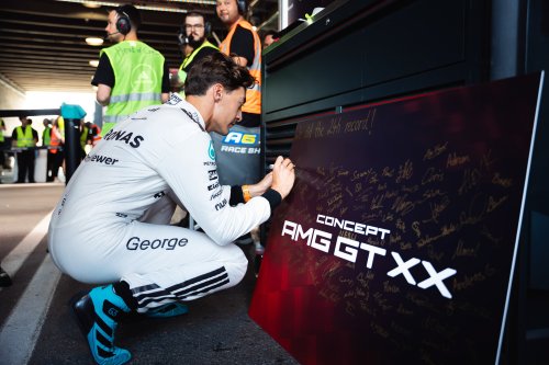 Mercedes-AMG Concept AMG GT XX sets new EV records – 5,479 km in 24 hours; 40,075 km in 7.5 days