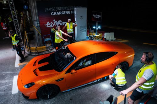 Mercedes-AMG GT, Mercedes-AMG Concept AMG GT XX sets new EV records – 5,479 km in 24 hours; 40,075 km in 7.5 days