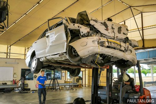 They don’t make them like they used to? 1993 Proton Wira in NCAP-style crash test is a grim safety reminder