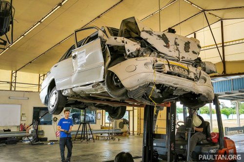 They don’t make them like they used to? 1993 Proton Wira in NCAP-style crash test is a grim safety reminder