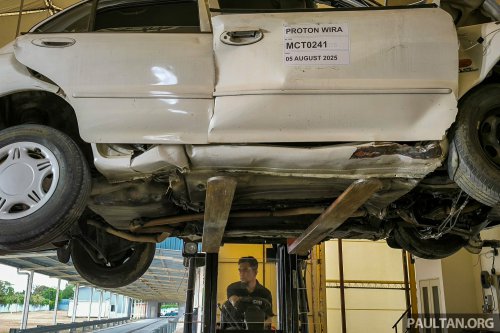 They don’t make them like they used to? 1993 Proton Wira in NCAP-style crash test is a grim safety reminder