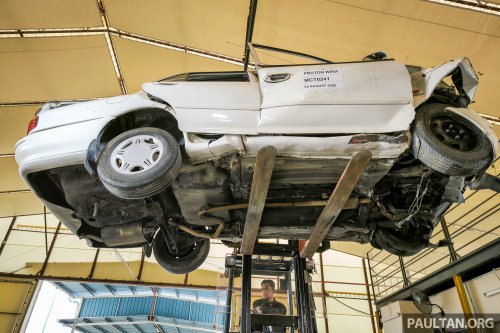 They don’t make them like they used to? 1993 Proton Wira in NCAP-style crash test is a grim safety reminder
