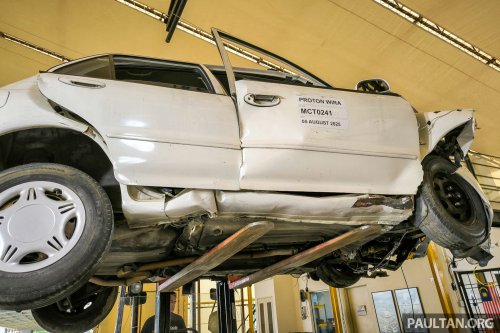 They don’t make them like they used to? 1993 Proton Wira in NCAP-style crash test is a grim safety reminder