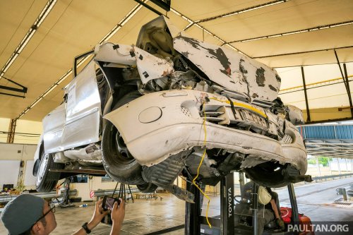 They don’t make them like they used to? 1993 Proton Wira in NCAP-style crash test is a grim safety reminder