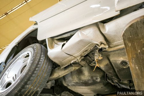 They don’t make them like they used to? 1993 Proton Wira in NCAP-style crash test is a grim safety reminder